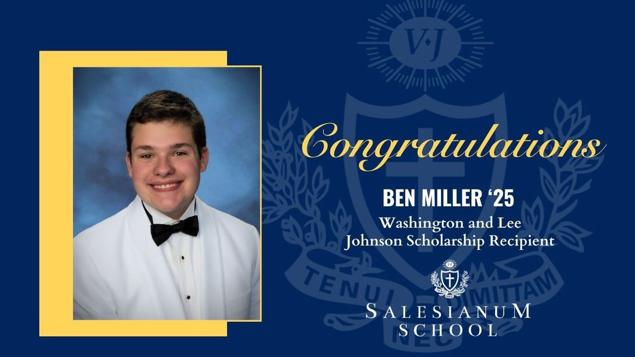 Ben Miller ‘26 Receives Esteemed Johnson Scholarship from Washington and Lee University